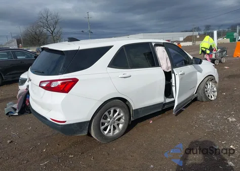 2020 Chevrolet Equinox Fwd Ls z USA, uszkodzony, nr VIN 3GNAXHEV3LS704376